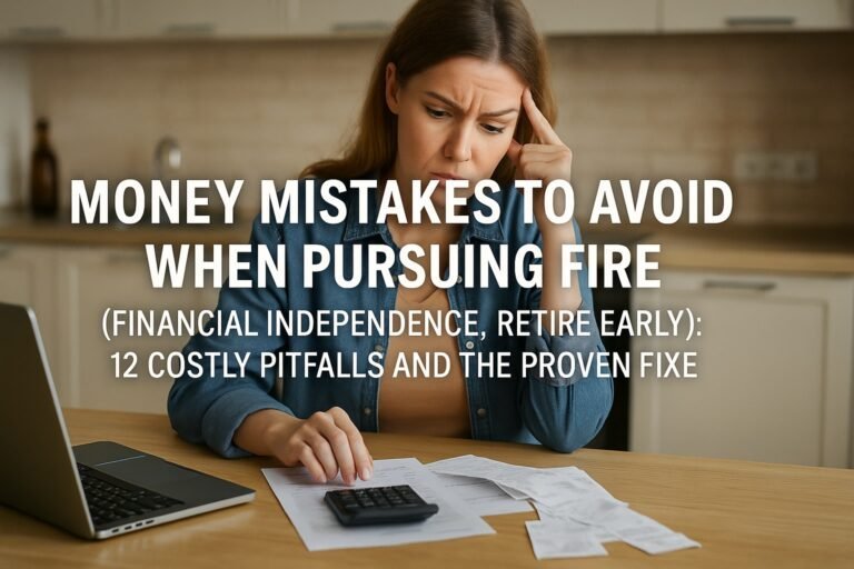 Money Mistakes to Avoid When Pursuing FIRE (Financial Independence, Retire Early): 12 Costly Pitfalls and the Proven Fixes 1